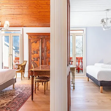 Primerose - Historic - Garden - - 5 Bedrooms - Mont-blanc Views شاليه شامونكس